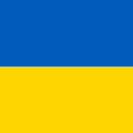 kolory flagi Ukrainy - niebiesko - żółte